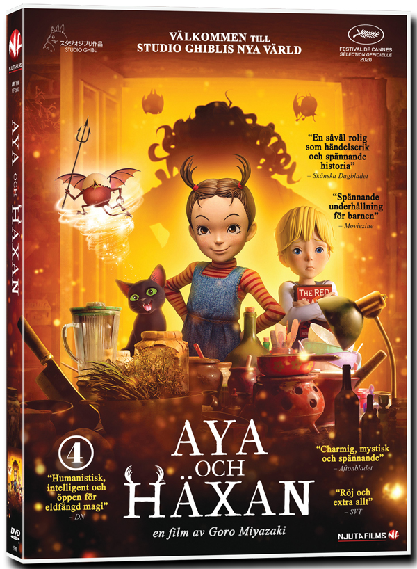 Omslag av Aya och häxan (DVD)