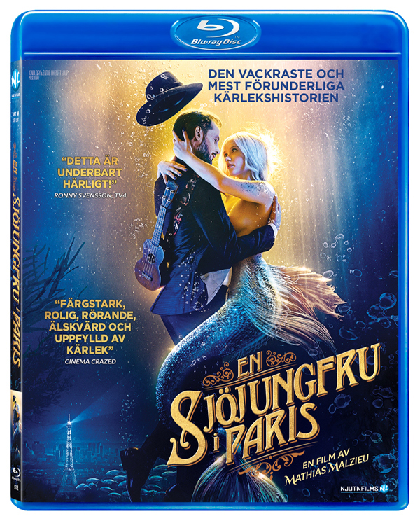 Omslag av En sjöjungfru i Paris (Blu-ray/VoD)