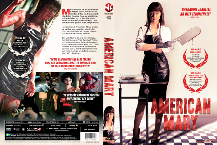 AMERICAN MARY - DVD INLAY.indd