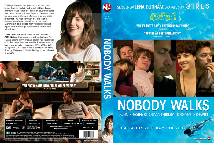 NOBODY WALKS - DVD INLAY.indd