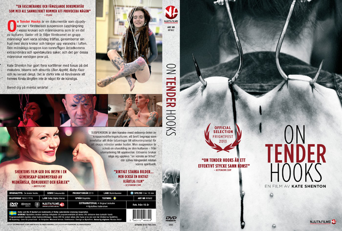 ON TENDER HOOKS - DVD INLAY.indd